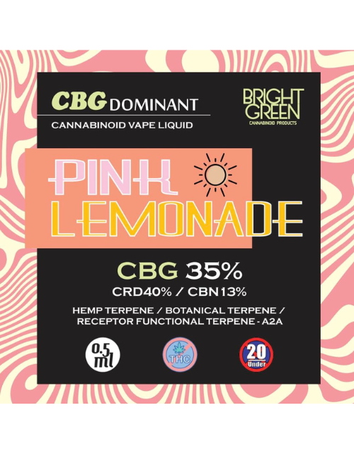 CBG LIQUID【PINK LEMONADE】0.5ml