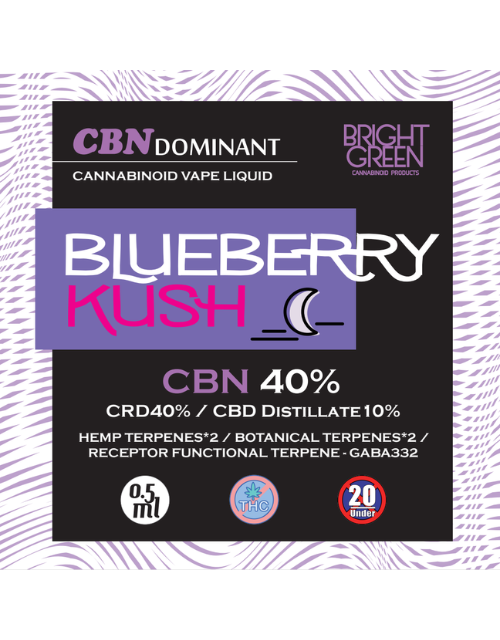 CBN LIQUID【BLUEBERRY KUSH】0.5ml