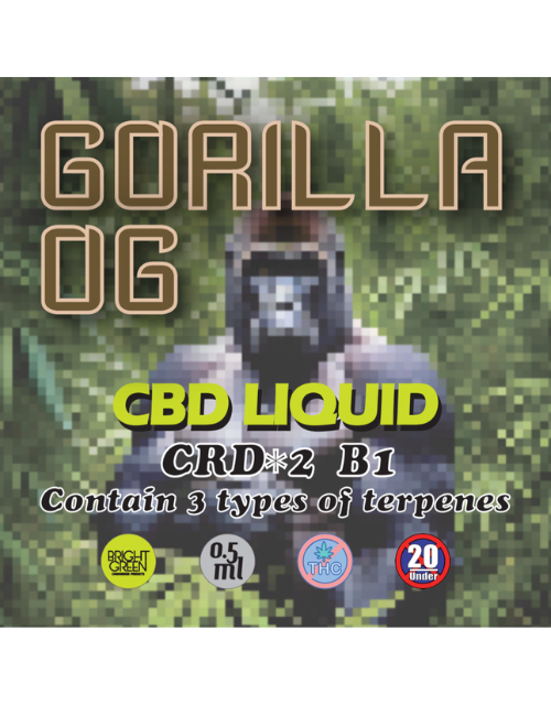 CBD LIQUID【GORILLA OG】0.5ml