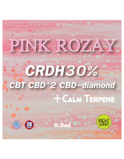 CRDH30％ LIQUID【PINK ROZAY】0.5ml